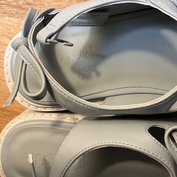 Merry Jenny blue chunky sandals with multiple bows (NWT)  6/6.5 - Picture 7 of 10